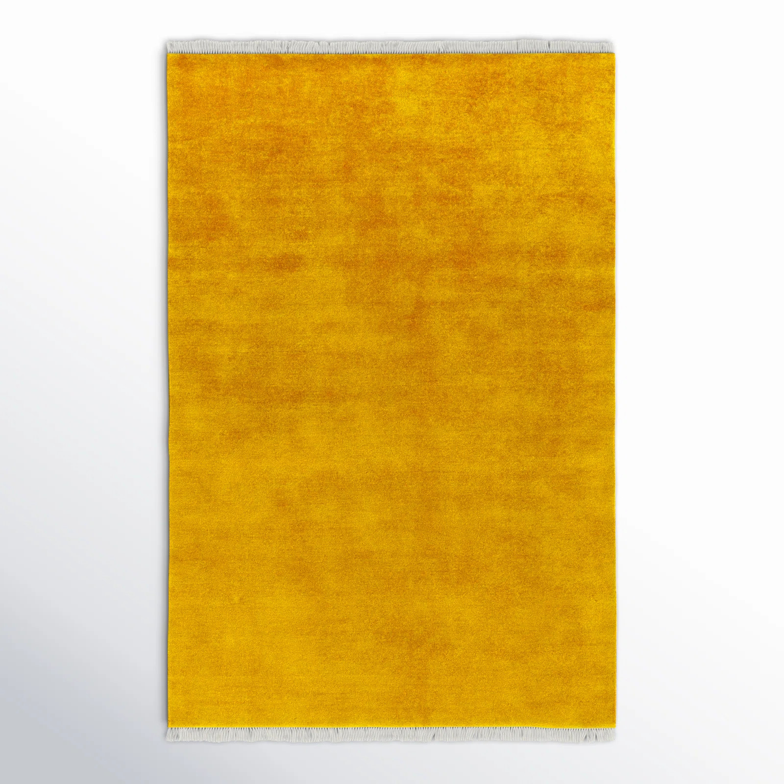 Tillie Hand Tufted Wool Gold Rug | AllModern