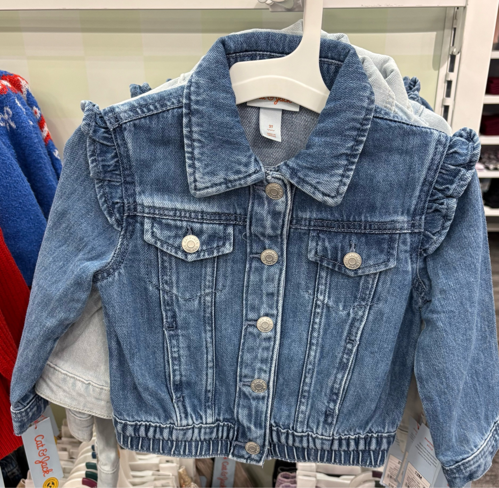 Cutest little Target toddler denim jacket!💙

#LTKFamily #LTKBaby #LTKKids