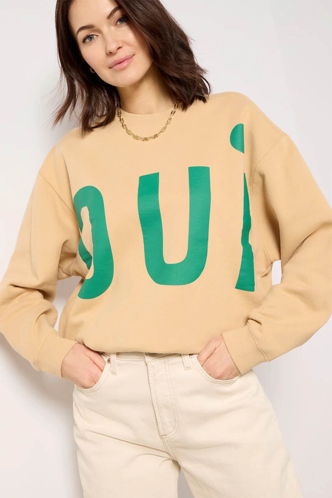 Oui Oversized Sweatshirt | Evereve