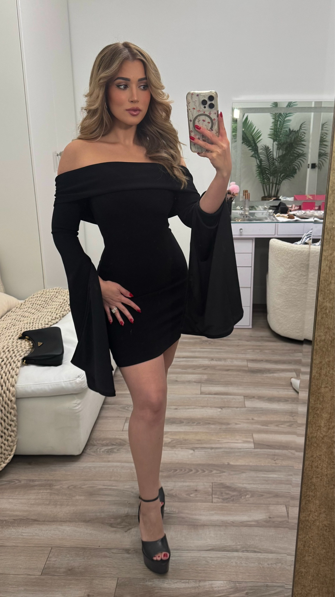 Wearing this Meshki dress in a size XS 🖤 

#LTKStyleTip #LTKSeasonal #LTKHoliday