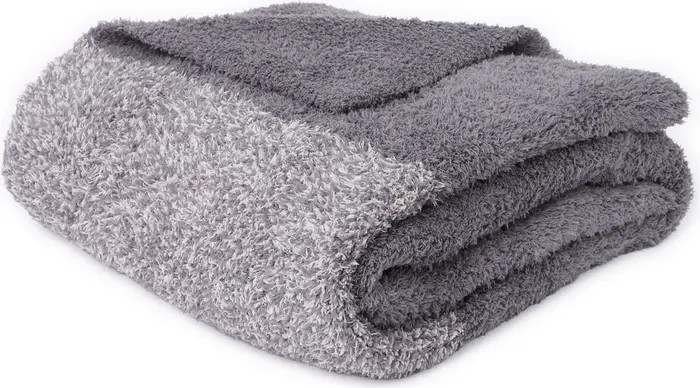 Luxe Heathered Stripe Throw Blanket | Nordstrom Rack