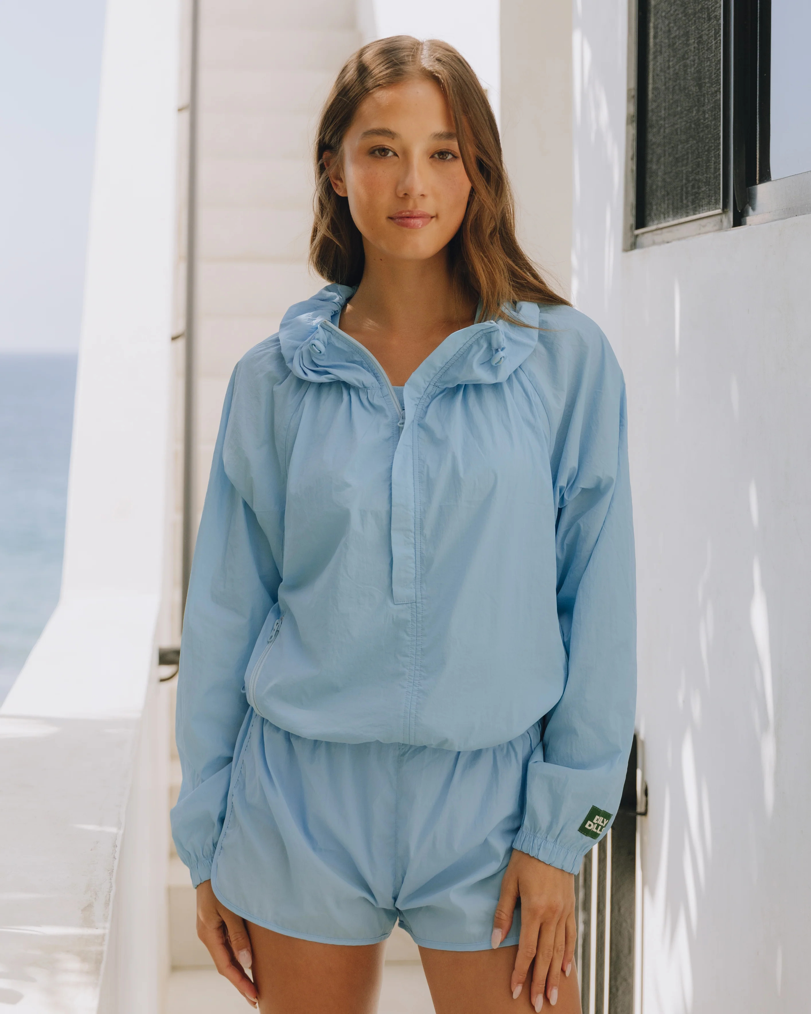 Nylon Zip Jacket | Daily Drills