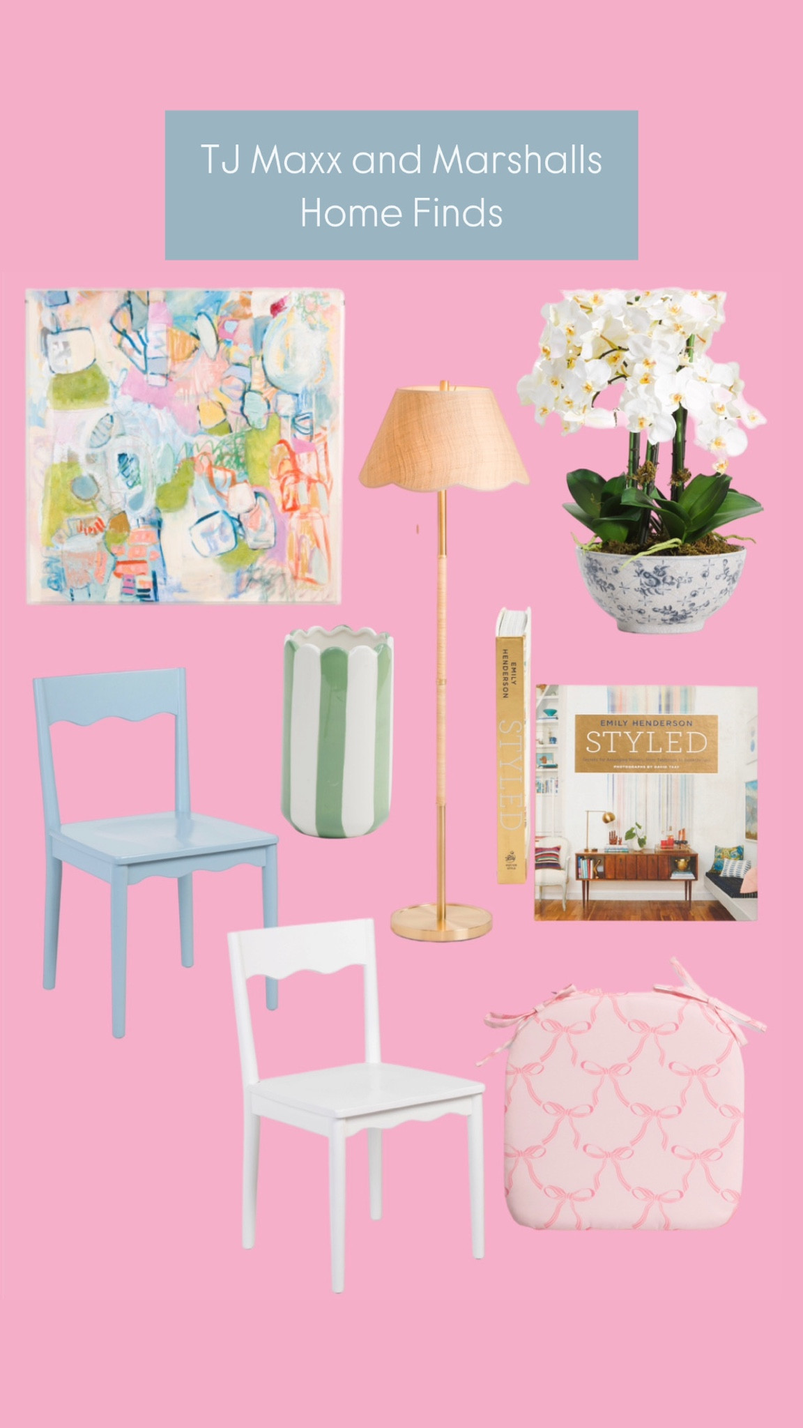 Colorful home finds with TJ Maxx and Marshalls 

#LTKFindsUnder100 #LTKFindsUnder50 #LTKHome