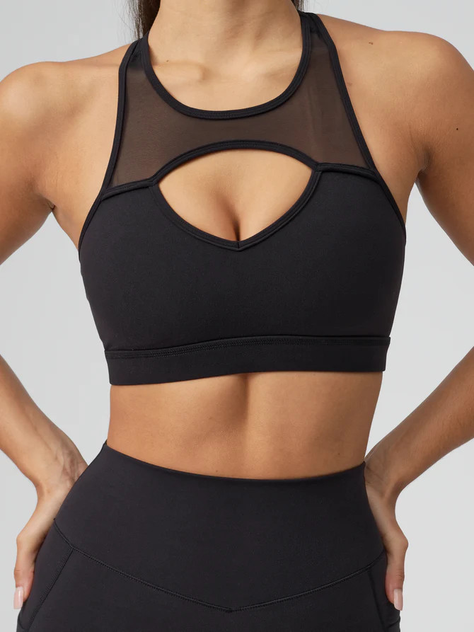 Ambrosia Sports Bra - White | Buffbunny