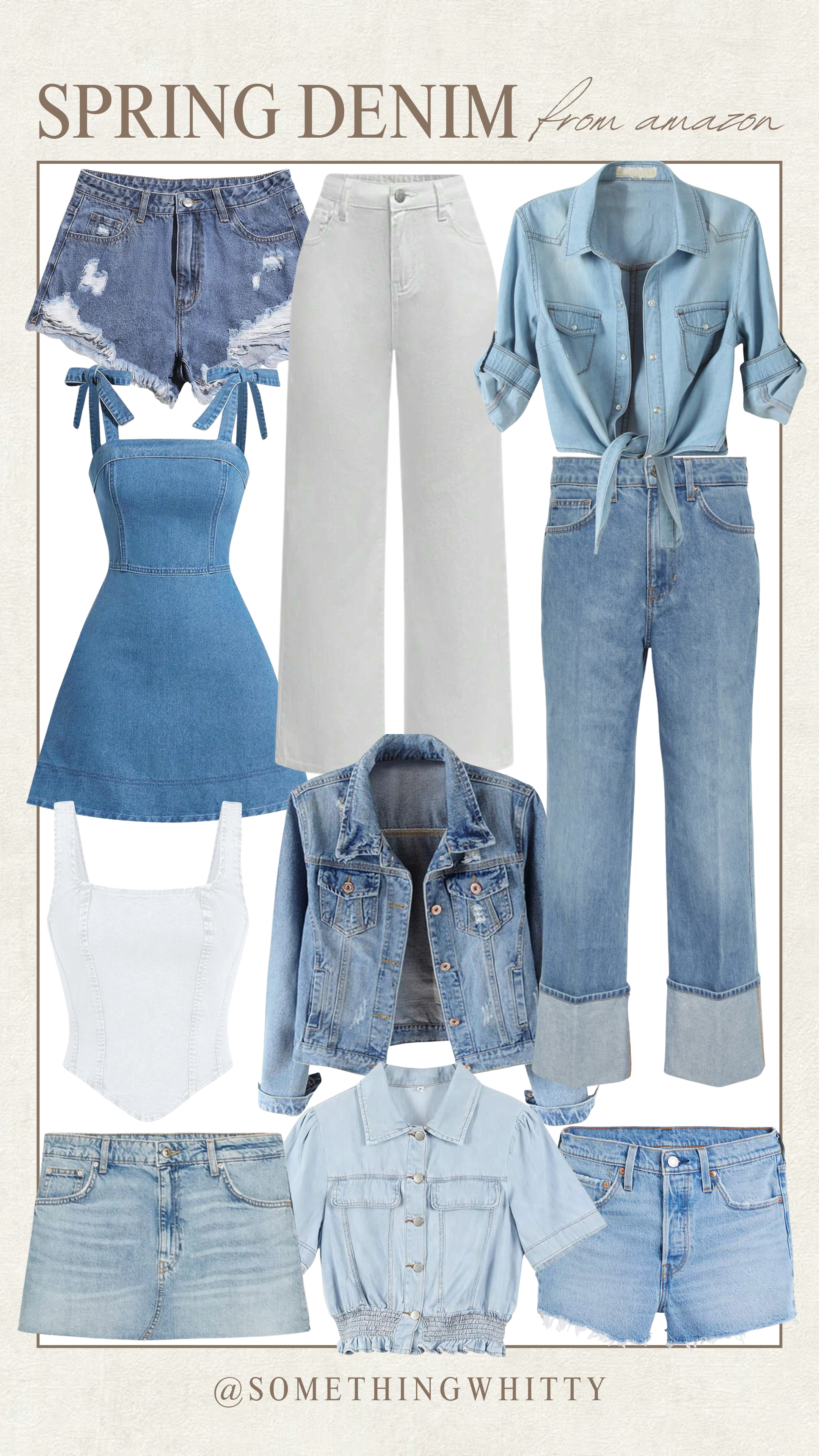 These denim pieces are perfect for spring and for pairing with regular basics! 

 #LTKSpringSale #LTKootd #LTKSeasonal