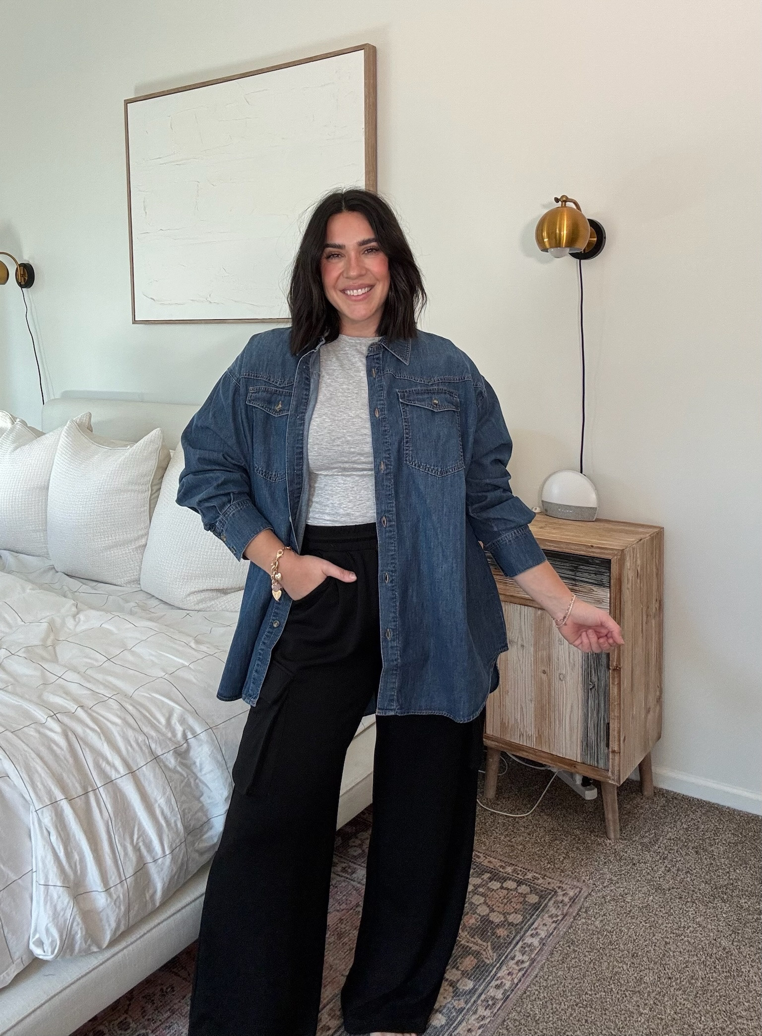 Casual winter/spring transitional outfit from Walmart 

Midsize, affordable fashion, mom style

#LTKFindsUnder50 #LTKWatchNow #LTKStyleTip