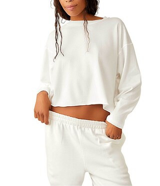 FP Movement Inspire Layer Cropped Long Sleeve Shirt | Dillard's
