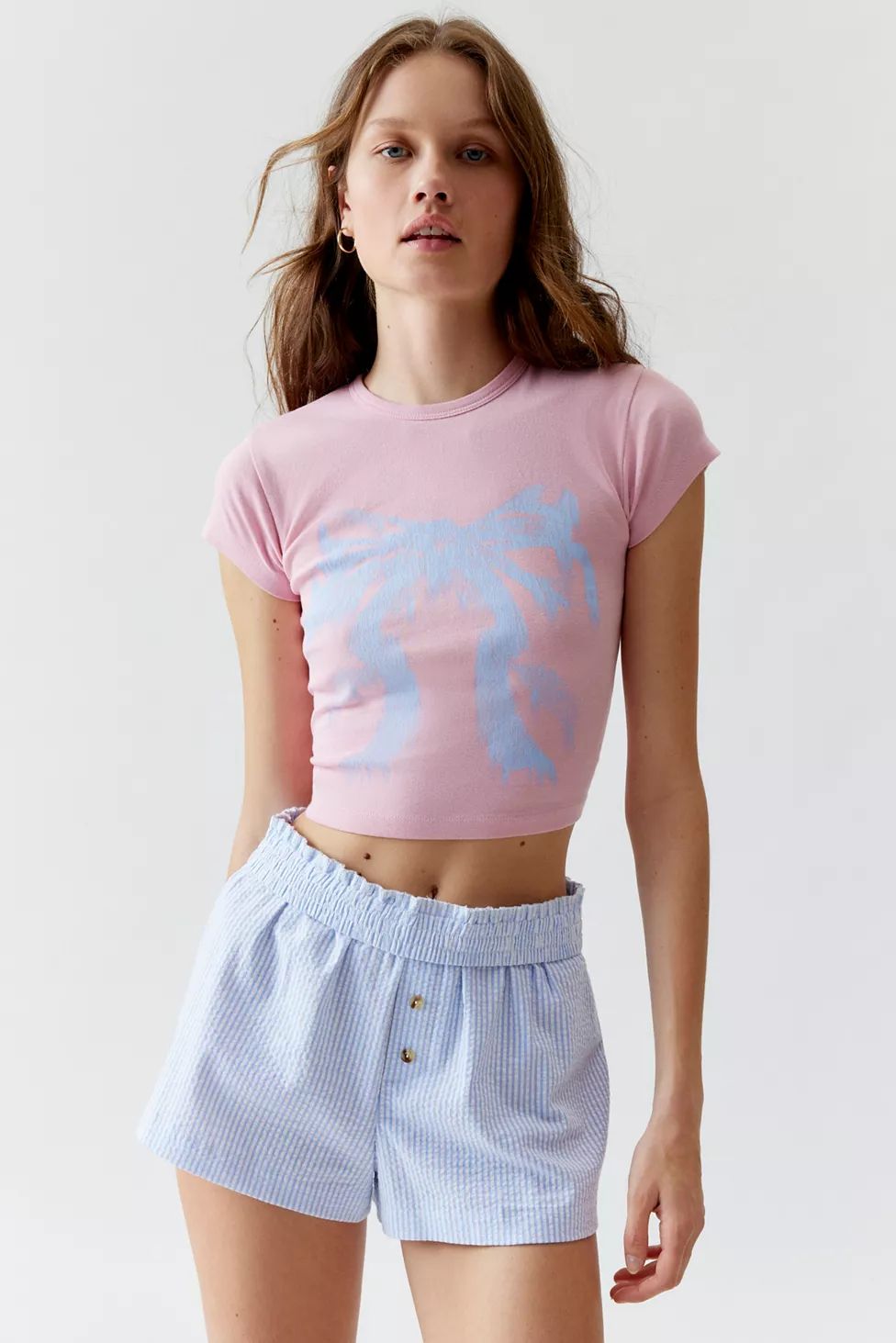 Sweet Bow Baby Tee | Urban Outfitters (US and RoW)