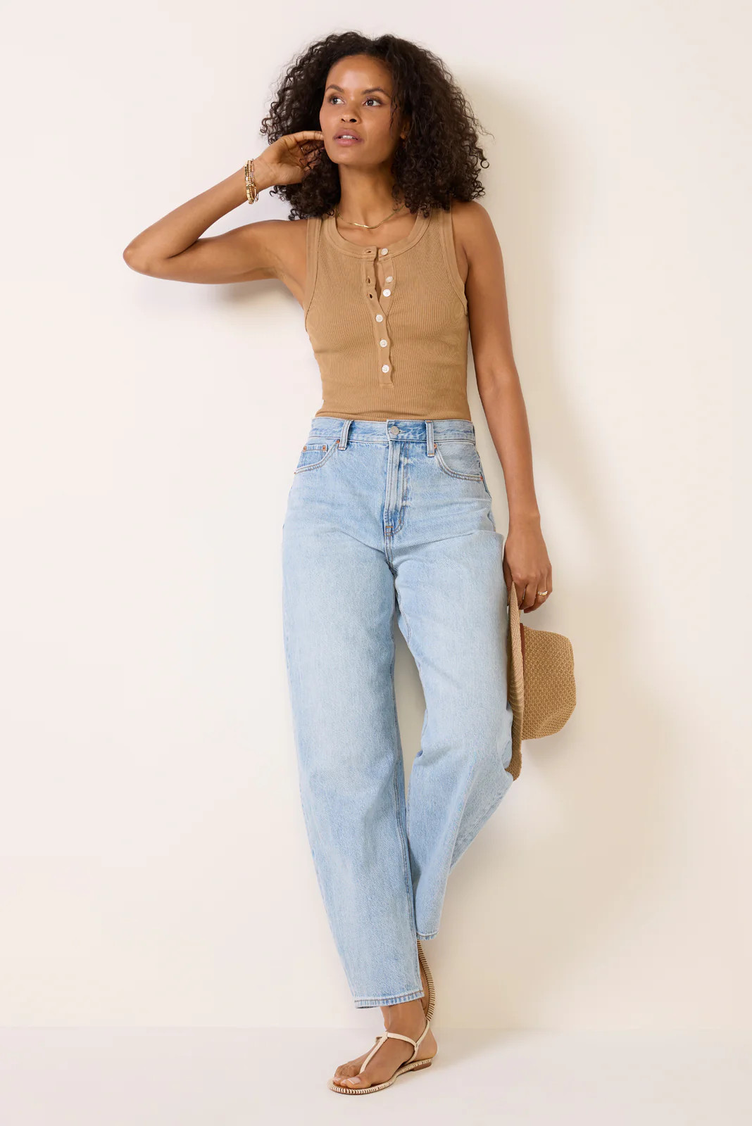 Wes High Rise Barrel | Evereve