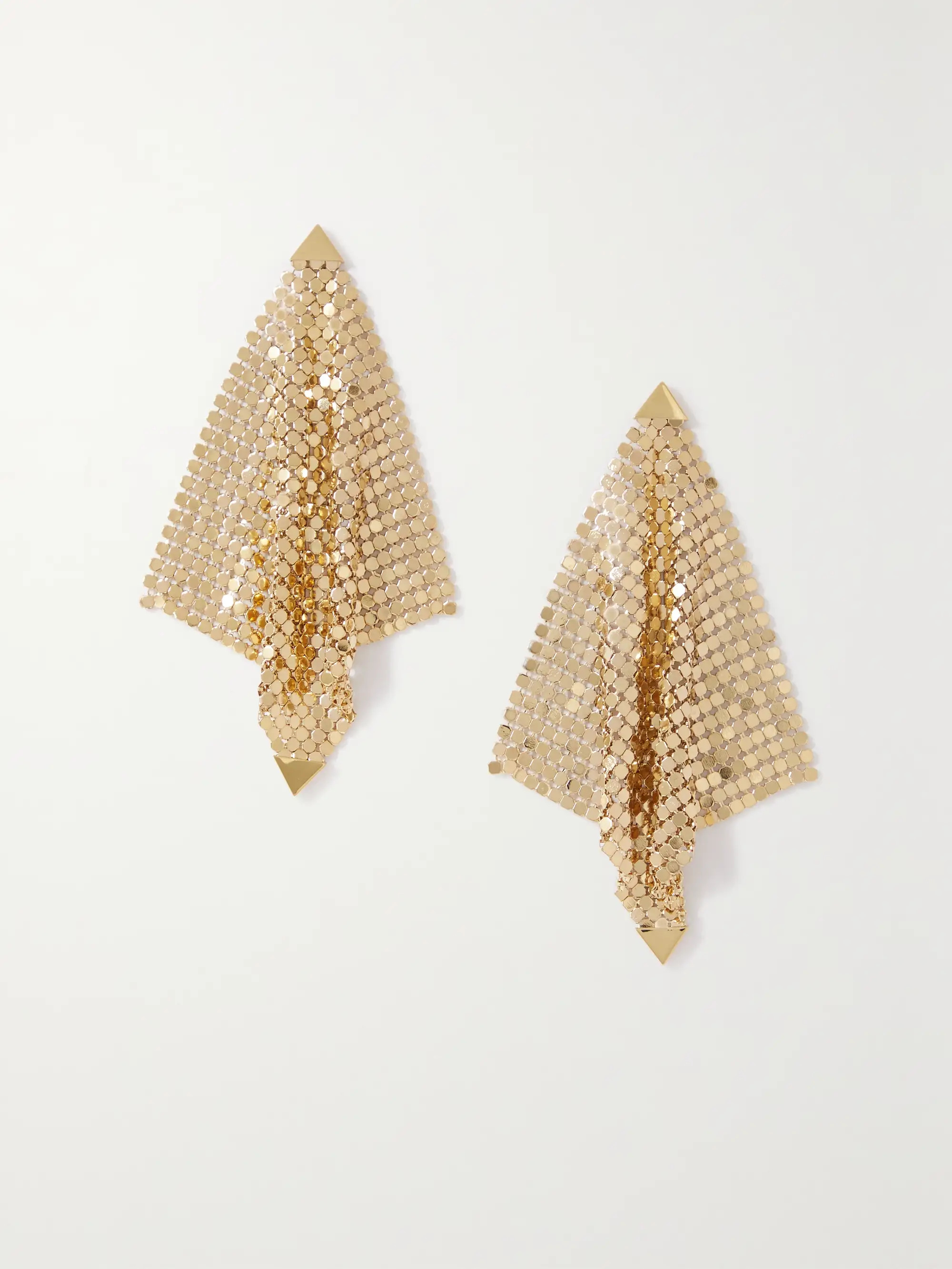 Pixel Flow chainmail earrings | NET-A-PORTER (UK & EU)