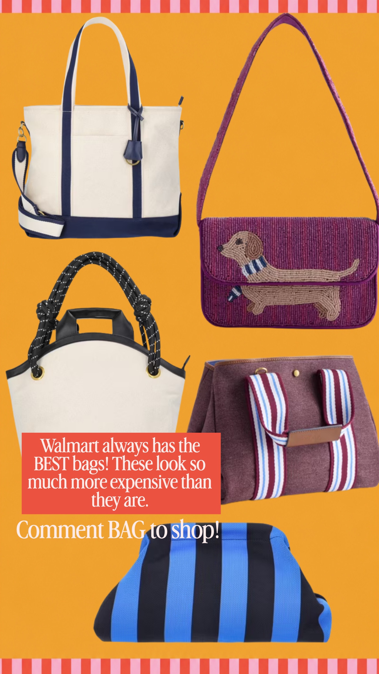 Walmart always has the BEST bags! These look so much more expensive than they are.

#LTKootd #LTKmomlife #LTKgrwm