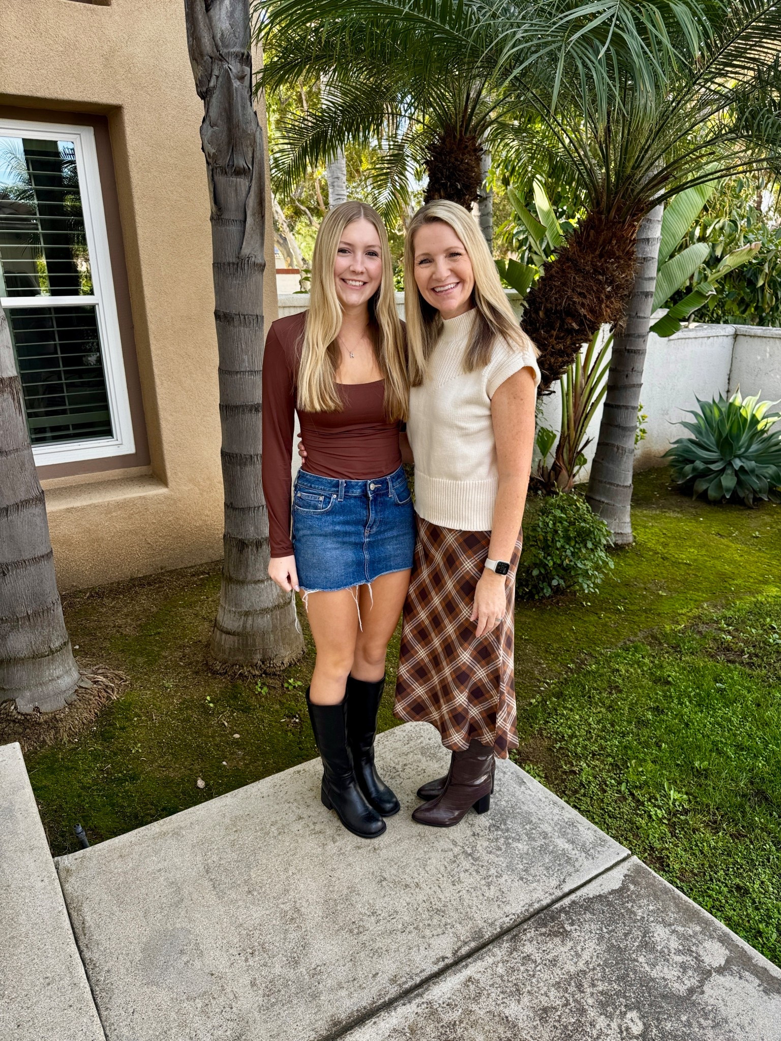 Sale alert! My daughter’s long sleeve Pumiey top is on a limited time deal right now and comes in tons of color options. Her Amazon boots are also on deal. 

My sleeveless knit sweater is selling fast but 40% off right now too. 

#LTKootd #LTKU #LTKmomlife