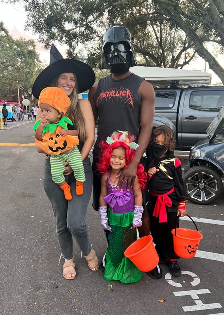 Family Halloween Costumes! Kids Ninja Costume, Little Mermaid Costume, Baby pumpkin costume, Witch costume, Darth Vader Costume 

#LTKHalloween #LTKSeasonal #LTKfindsunder50