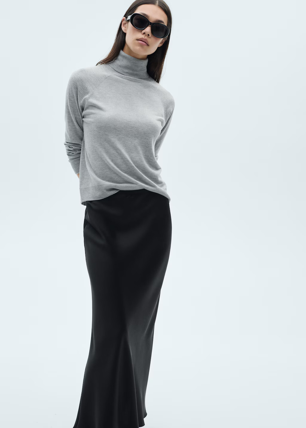 Satin long skirt - Women | MANGO United Kingdom | MANGO (UK)