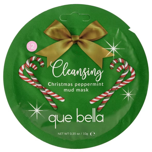 Que Bella Cleansing Peppermint Mud Face Mask - 0.35oz | Target