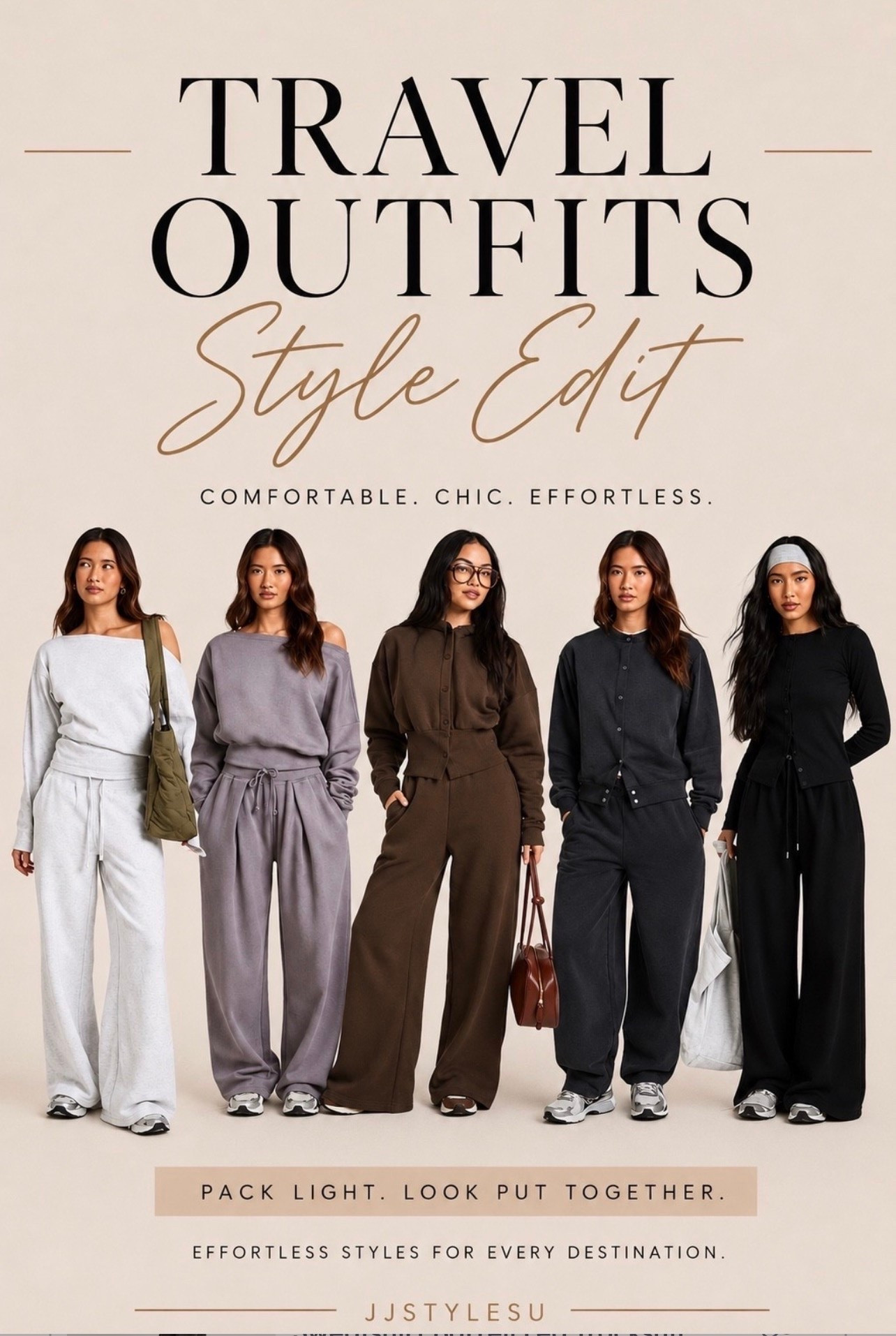 Travel days 🤎
Comfortable layers, easy silhouettes, and pieces that can take you from the airport to wherever the day takes you.

Save this for your next trip. 🧳✨

#TravelStyle #TravelOutfits #AirportStyle #40PlusStyle #StyleEdit #WomenOver40 #VacationStyle #LTKStyle

#LTKTravel #LTKOver40 #LTKSeasonal