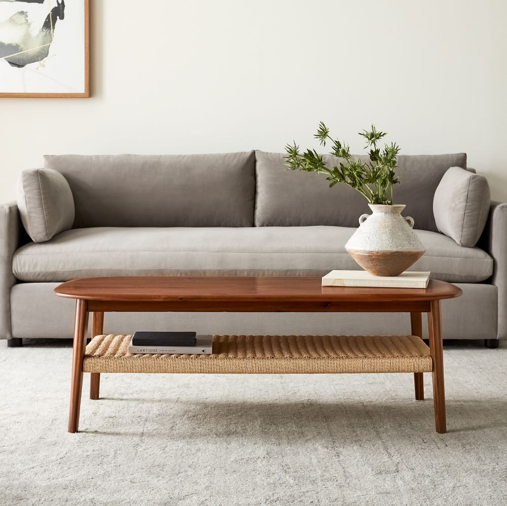 Chadwick Mid-Century Rectangle Coffee Table (48") | West Elm (US)