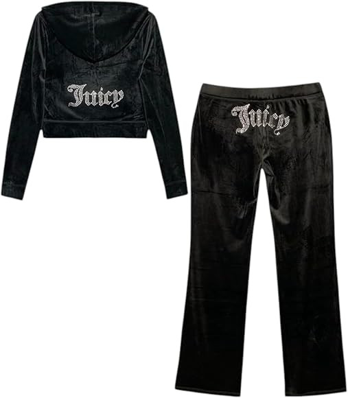 Juicy Couture Women's Bling Velour Tracksuit | Amazon (CA)