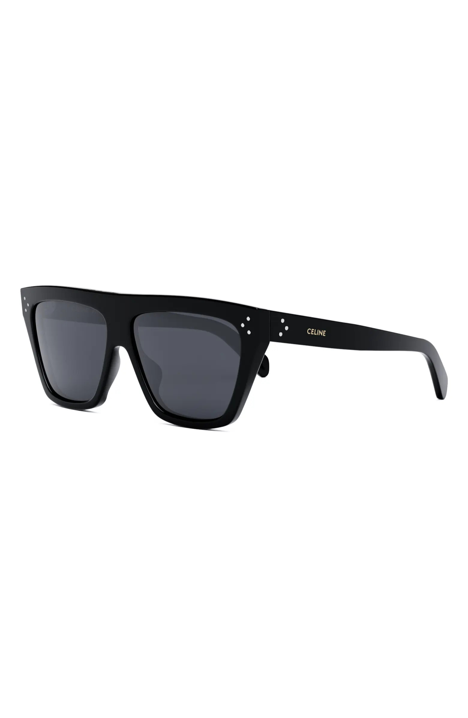 CELINE Bold 3 Dots 58mm Flat Top Sunglasses | Nordstrom | Nordstrom