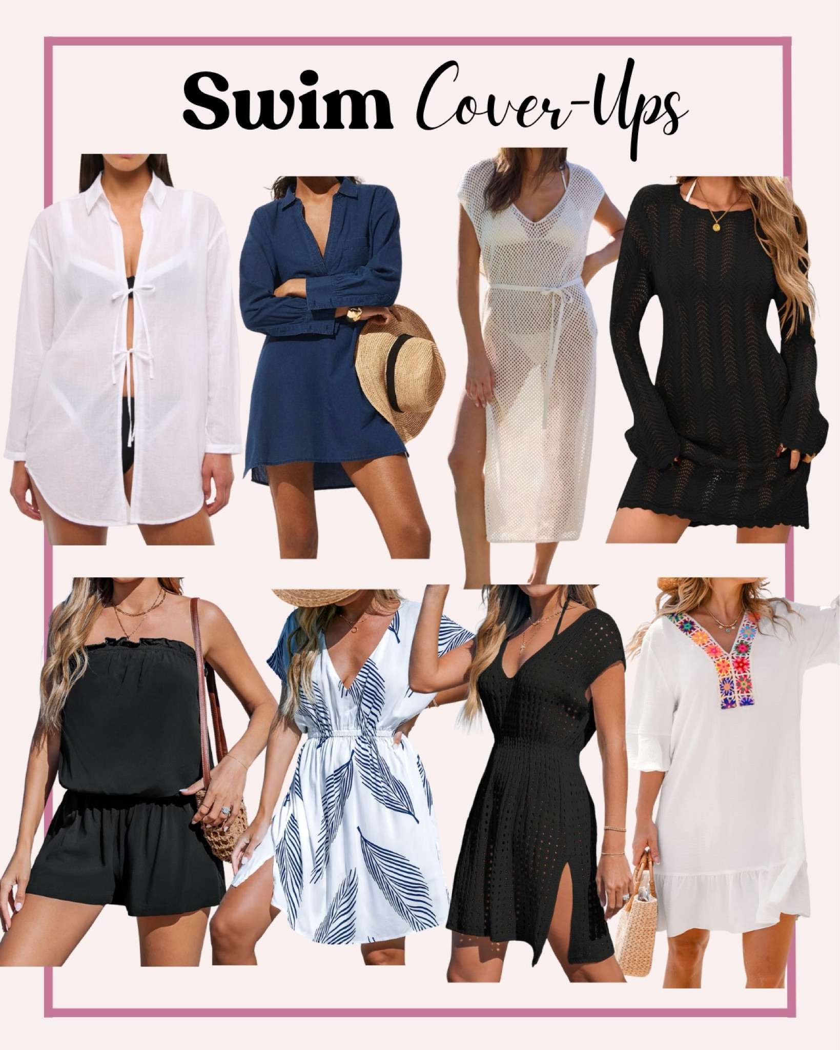 Round up of swimsuits covers for you 🤩

#LTKTravel #LTKStyleTip #LTKSwim