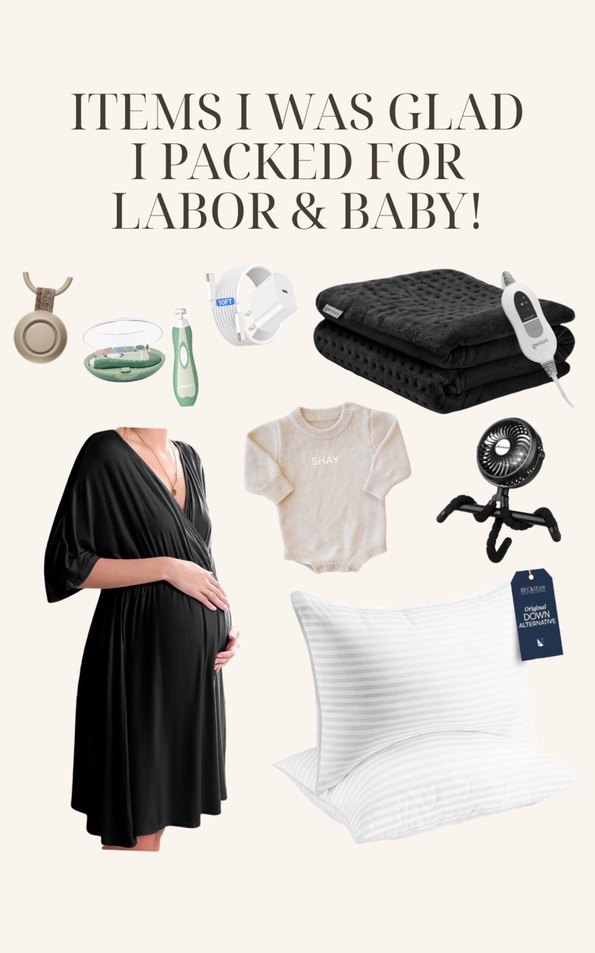 Linking items that I can of what I was glad I packed in my hospital bag for giving birth! 

#LTKBaby #LTKmomlife #LTKBump