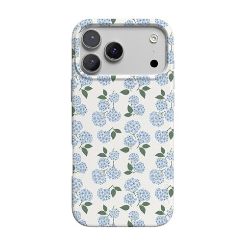 Casely iPhone 17 Pro Max Case | Nantucket Cottage | Blue Hydrangea | Compatible with MagSafe | Classic Ultra Slim Design | Amazon (US)