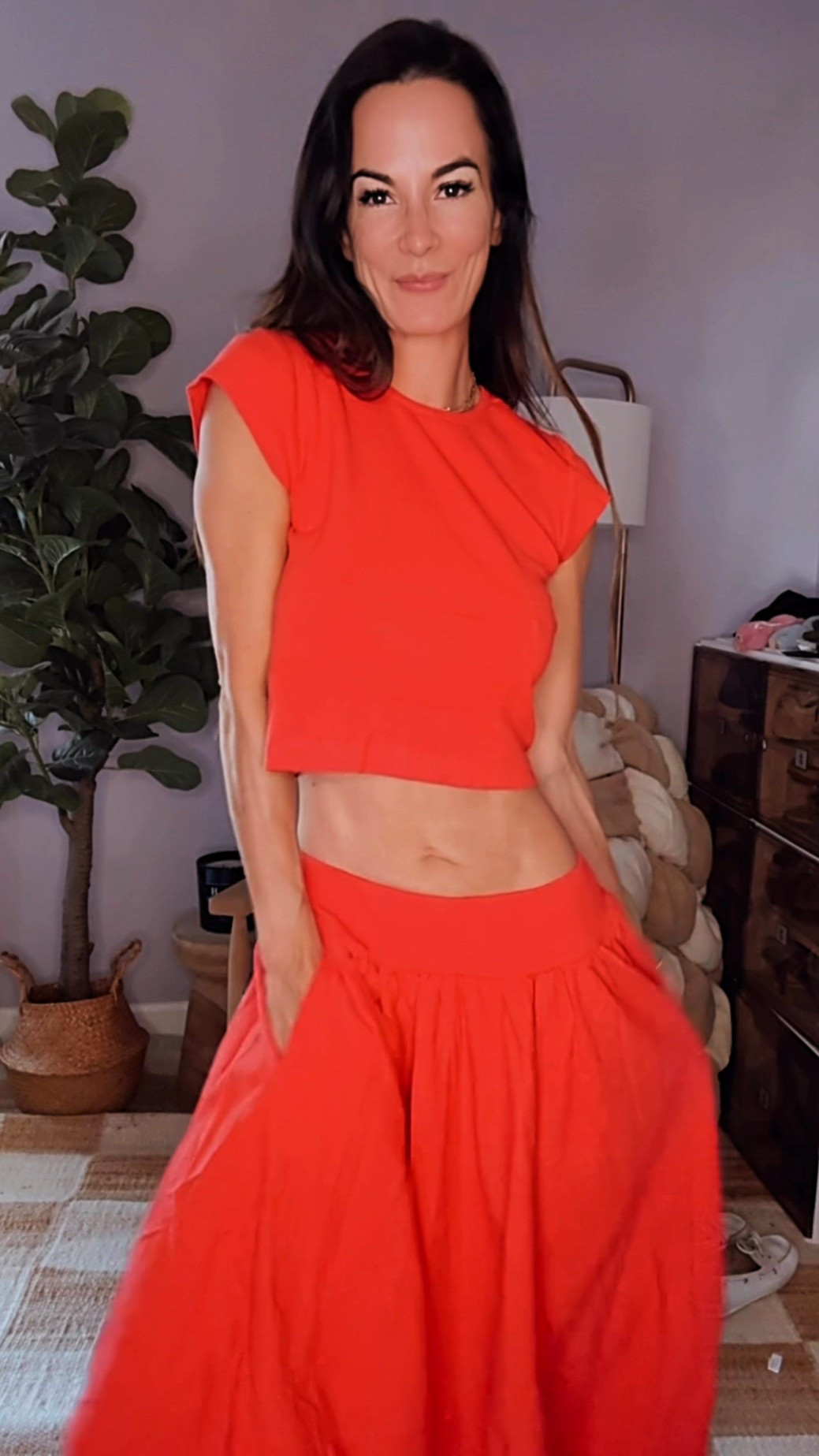 Serving looks on looks 🔥 This two-piece set is the summer vibe I didn’t know I needed.
Swapped the top for round two… because why not double the fun? ☀️

Wearing XS

#SummerSetStyle #TwoPiecePerfection #ClosetChameleon #OOTD #NicoleColeeStyle #SetItOff #StyleSwap #LTKStyle #RedHotFit #SummerUniform #MatchyMatchyMoments #nicolecolee #fashionblogger #styleblogger #freepeople #freepeoplestyle #freepeoplepartner 



#LTKStyleTip #LTKSeasonal #LTKFindsUnder100