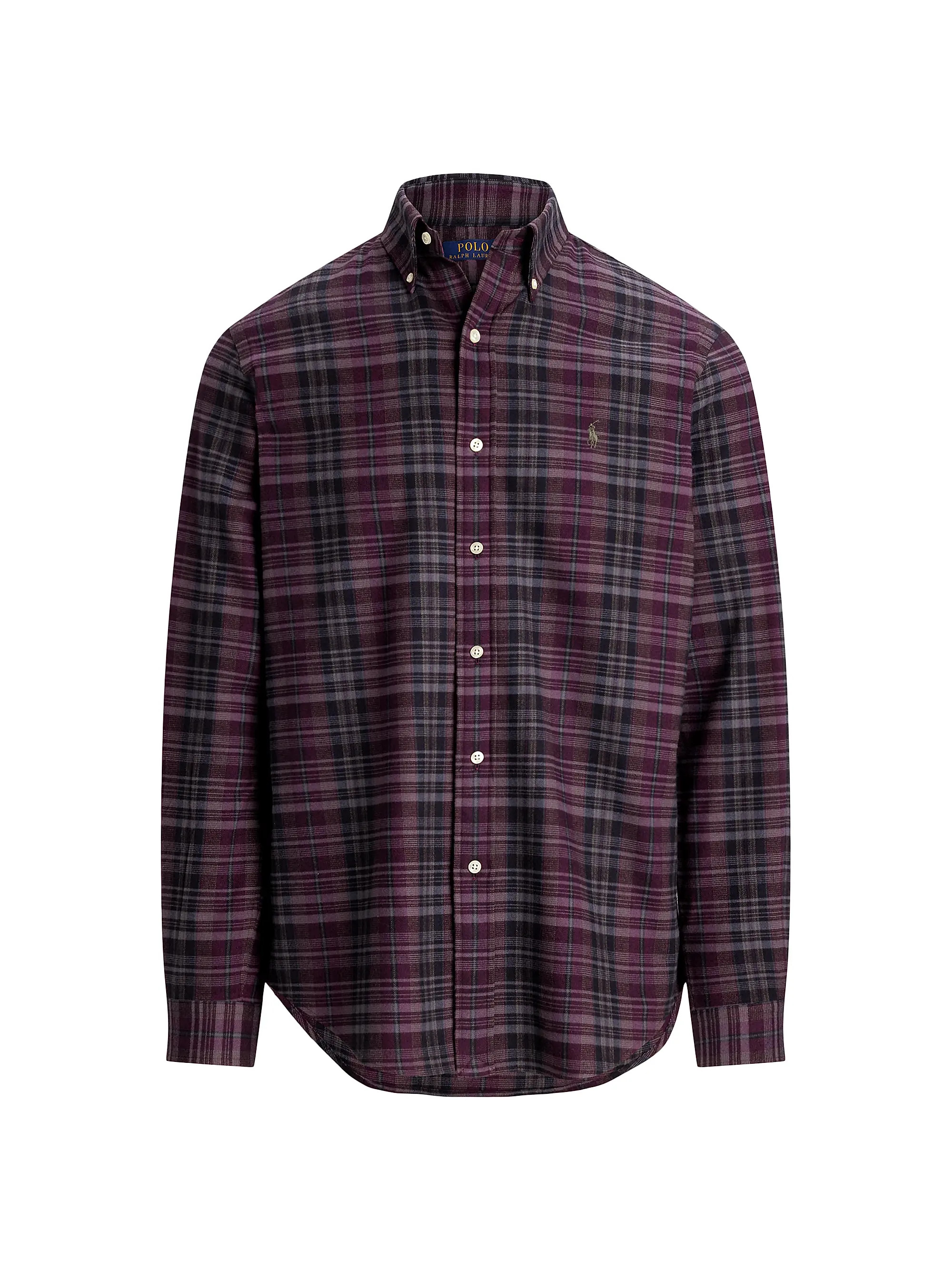 Plaid Performance Twill Shirt | Saks Fifth Avenue