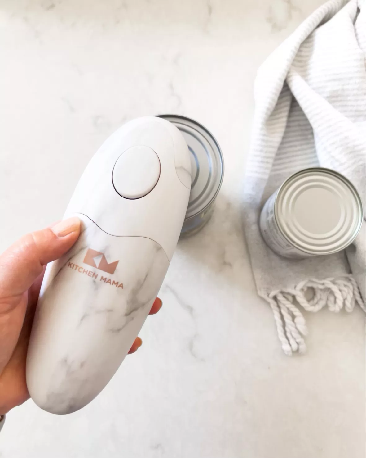 How to Use Kitchen Mama Auto Electric Can Opener 2.0