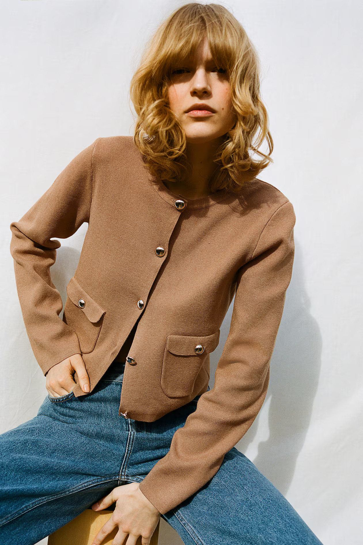 Cárdigan con bolsillos | H&M (FR, IT, ES, PT, BE)