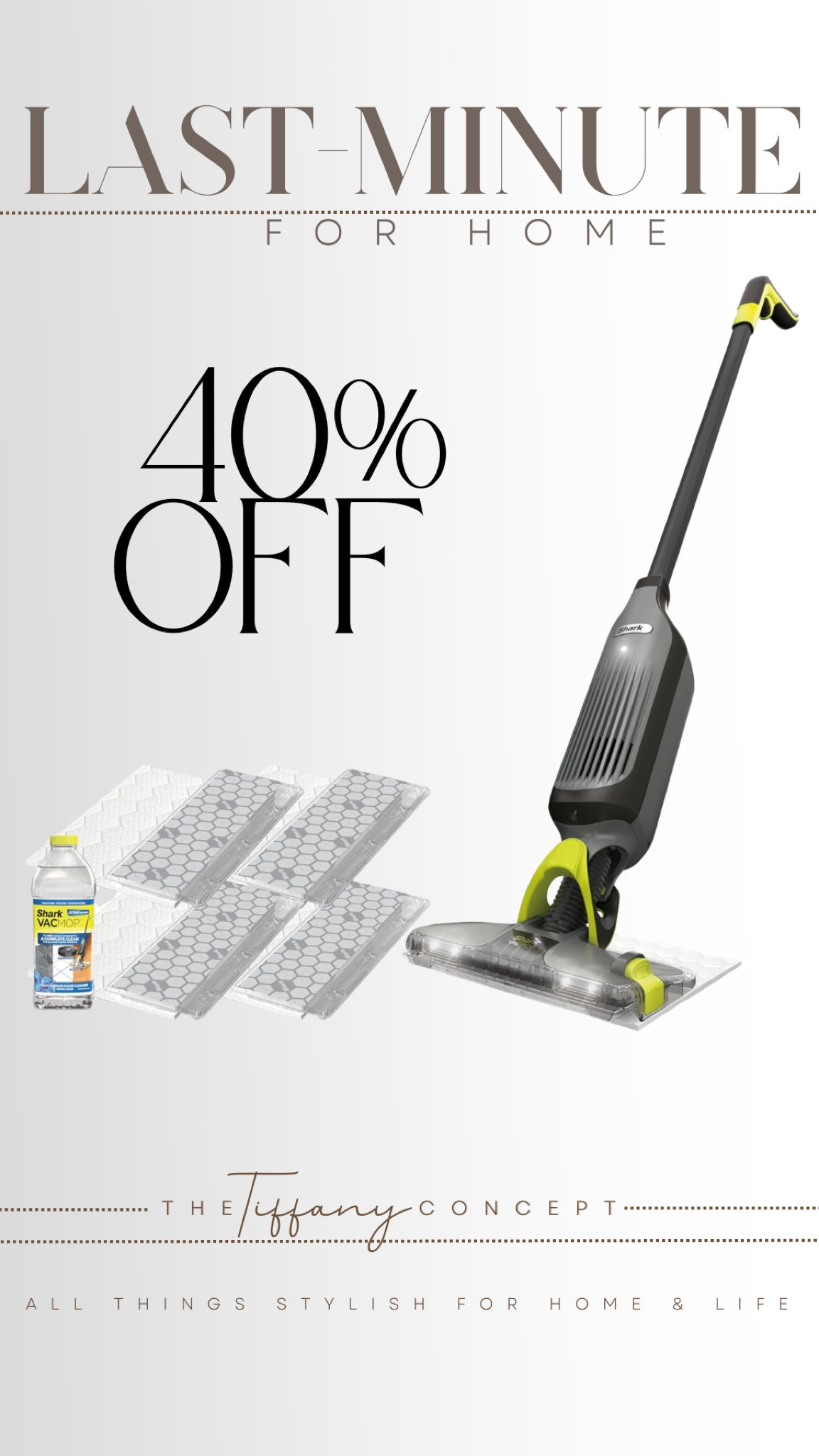 Are you hosting this holiday and need something to get your floor sparkling clean? Or do you just need to upgrade your cleaning tools? This Shark steam mop is on a great sale right now! 

#LTKSaleAlert #LTKHome #LTKGiftGuide