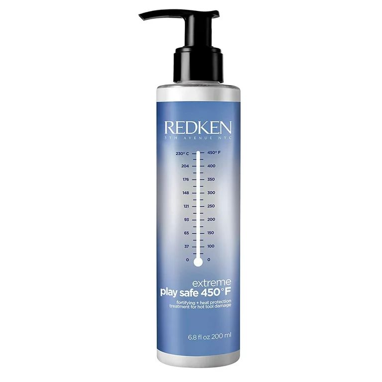 Redken Extreme Play Safe Heat Protectant Spray & Leave In Conditioner| For All Hair Types | Helps... | Walmart (US)