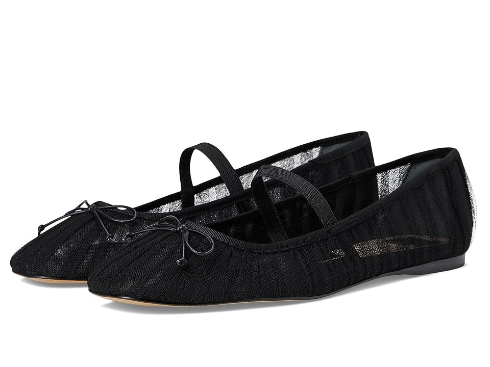 Dolce Vita Raeven Women's Flat Shoes Black : 9.5 M, Mesh | Zappos