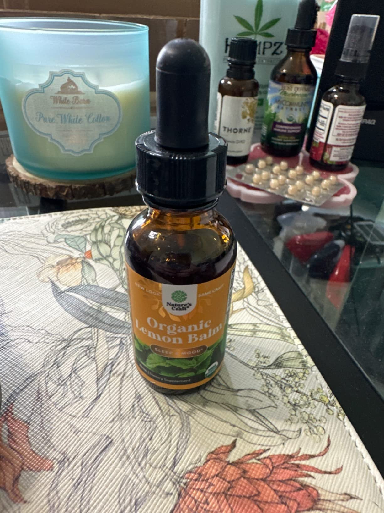 Lemon Balm Extract for Immune Support - Organic Lemon Balm Tincture for Mood Support and Digestiv... | Amazon (US)