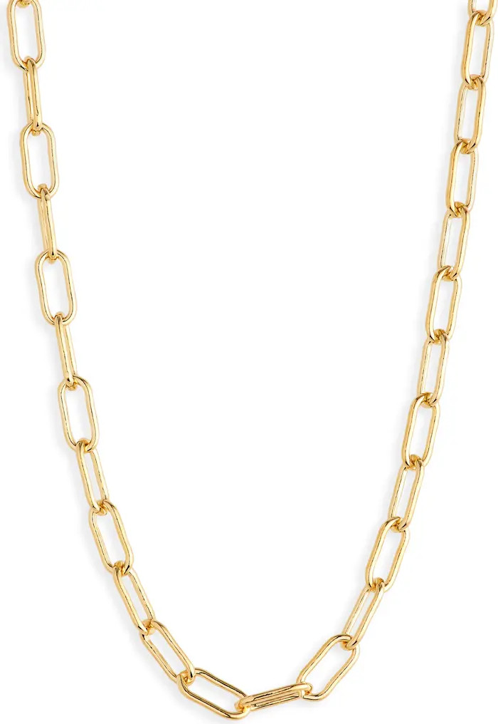 BYCHARI Soho Paper Clip Link Necklace | Nordstrom | Nordstrom