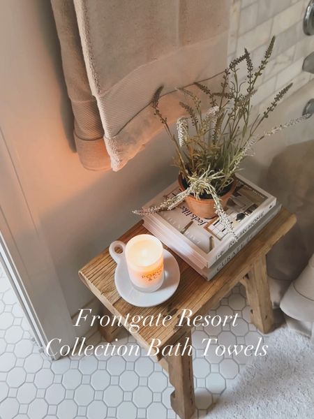 Frontgate Resort Collection Bath Towels for your bathroom that are SO incredibly soft and luxurious! They are viral and best sellers for a reason. They come in so many colors. I have the ‘Chiffon’ color 🛁 #bathroom #bath #towel #frontgate #ltkhome #ltkstyletip

#LTKSpringSale #LTKhome #LTKVideo