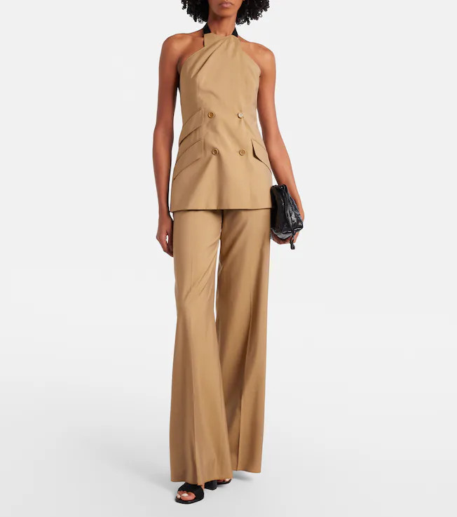 Bronte wool and silk wide-leg pants | Mytheresa (INTL)