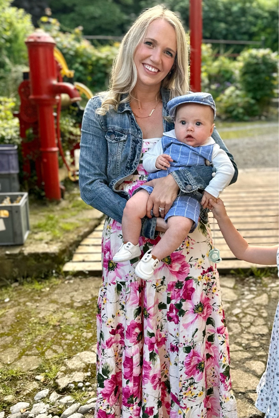 Strapless floral Abercrombie maxi on sale now and the cutest Janie and Jack baby set  

#LTKBaby #LTKFallSale #LTKFindsUnder50