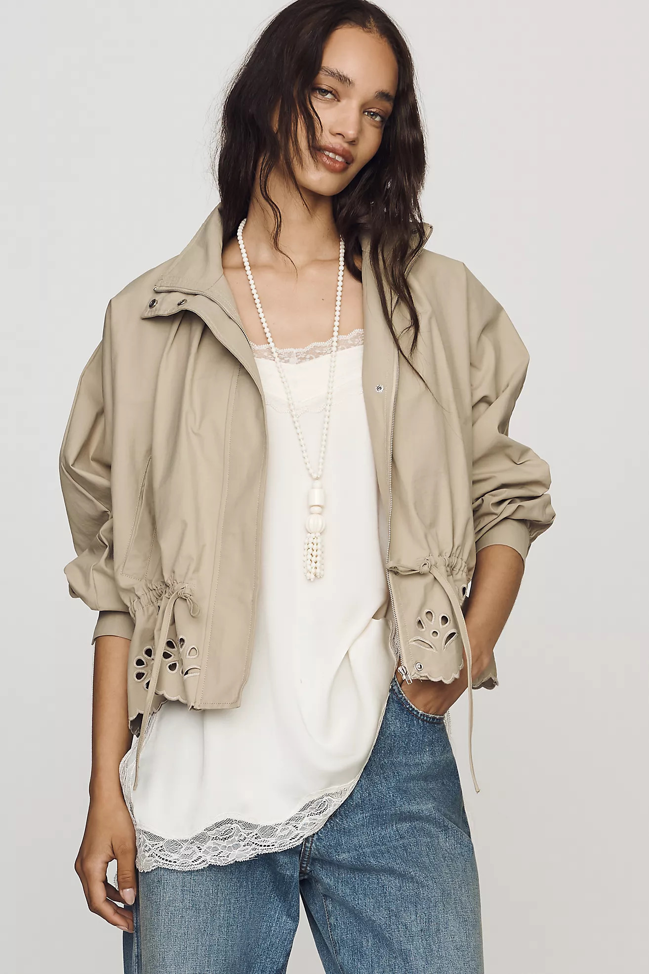 Beaded Tassel Pendant Necklace | Anthropologie (US)