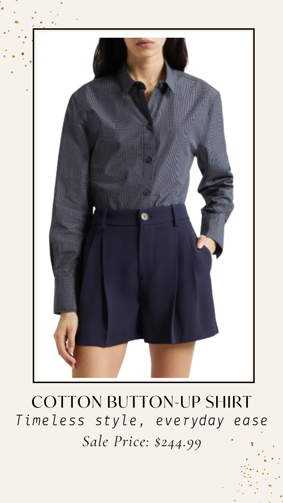 Every wardrobe needs a classic Cotton Button-Up Shirt 🤍✨—featured in the Nordstrom Anniversary Sale! Crisp, versatile, and effortlessly stylish, it's perfect for work, weekends, layering, or creating polished everyday outfits 💕 A timeless essential you'll wear year after year. Grab yours before it's gone! 🛍️

#NordstromAnniversarySale #NordstromSale #ButtonUpShirt #CottonShirt #FashionFinds #WardrobeEssentials #EverydayStyle #OOTD #StyleInspo #FashionDeals #LTKFashion #LTKFinds #MustHaveFinds #BestSellers #SaleAlert #ShoppingDeals #LimitedTimeDeals #ShopTheSale #DealHunter #NordstromFinds #TimelessStyle #ClosetRefresh #EverydayFashion #ClassicStyle #VersatileFashion 

 