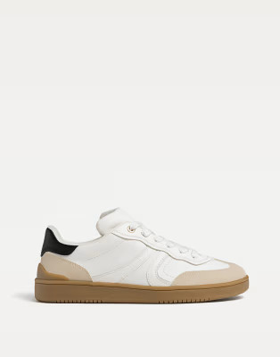 Stradivarius casual retro trainers in white | ASOS | ASOS (Global)