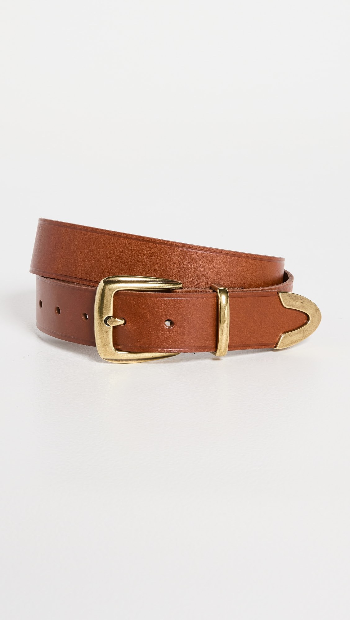 Leather Western Belt | Shopbop