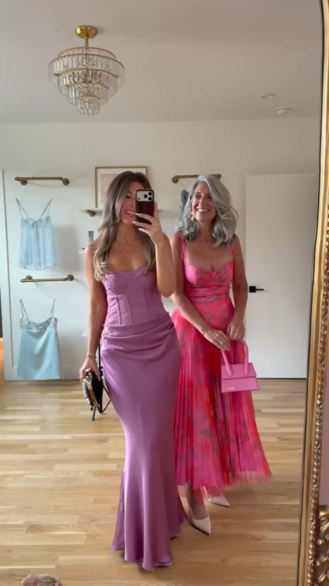 mom & me fall formal looks 

Mac Duggal: Emerson10

i sized down to a 0/xs in the strapless purple
mom sized down to a 4 in the pleated hutch 

Wedding guest
Special occasion
Black tie
Formal event
Floral dress
Lace dress
Cocktail dress
Sequin dress
Metallic dress

#LTKFormal #LTKParties

#LTKSeasonal