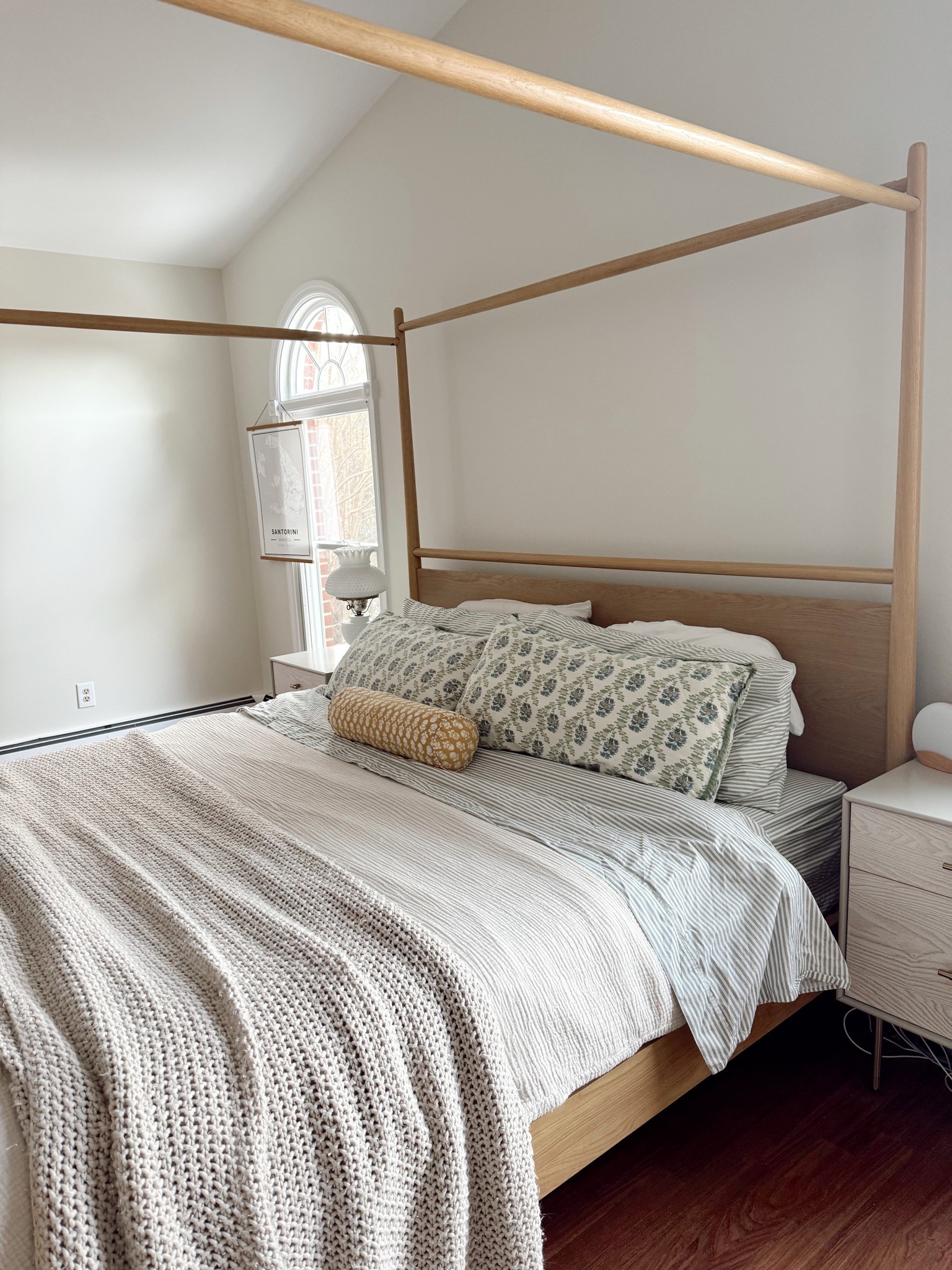 Primary bedroom bed details 

#LTKHome #LTKStyleTip #LTKFamily