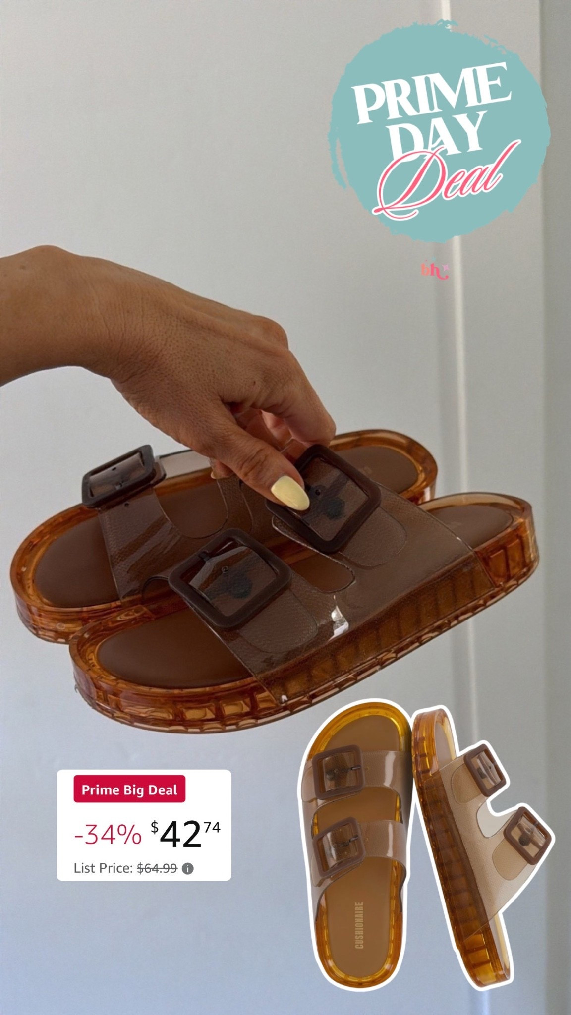 For my California gals! I wear these year round

sale alert, prime day, amazon finds, sandals, shoe crush, Britt Horton
