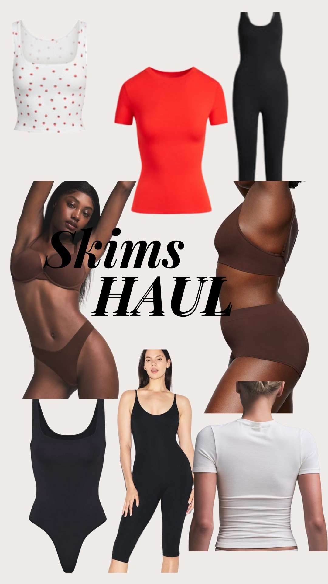 Basics for your summer wardrobe. Baby tees, catsuits and capris with a few undergarment staples  

#LTKSkimsFits #LTKCurvyInSkims #LTKShapewear #LTKSkimsHaul


#LTKStyleTip #LTKPlusSize #LTKBeauty