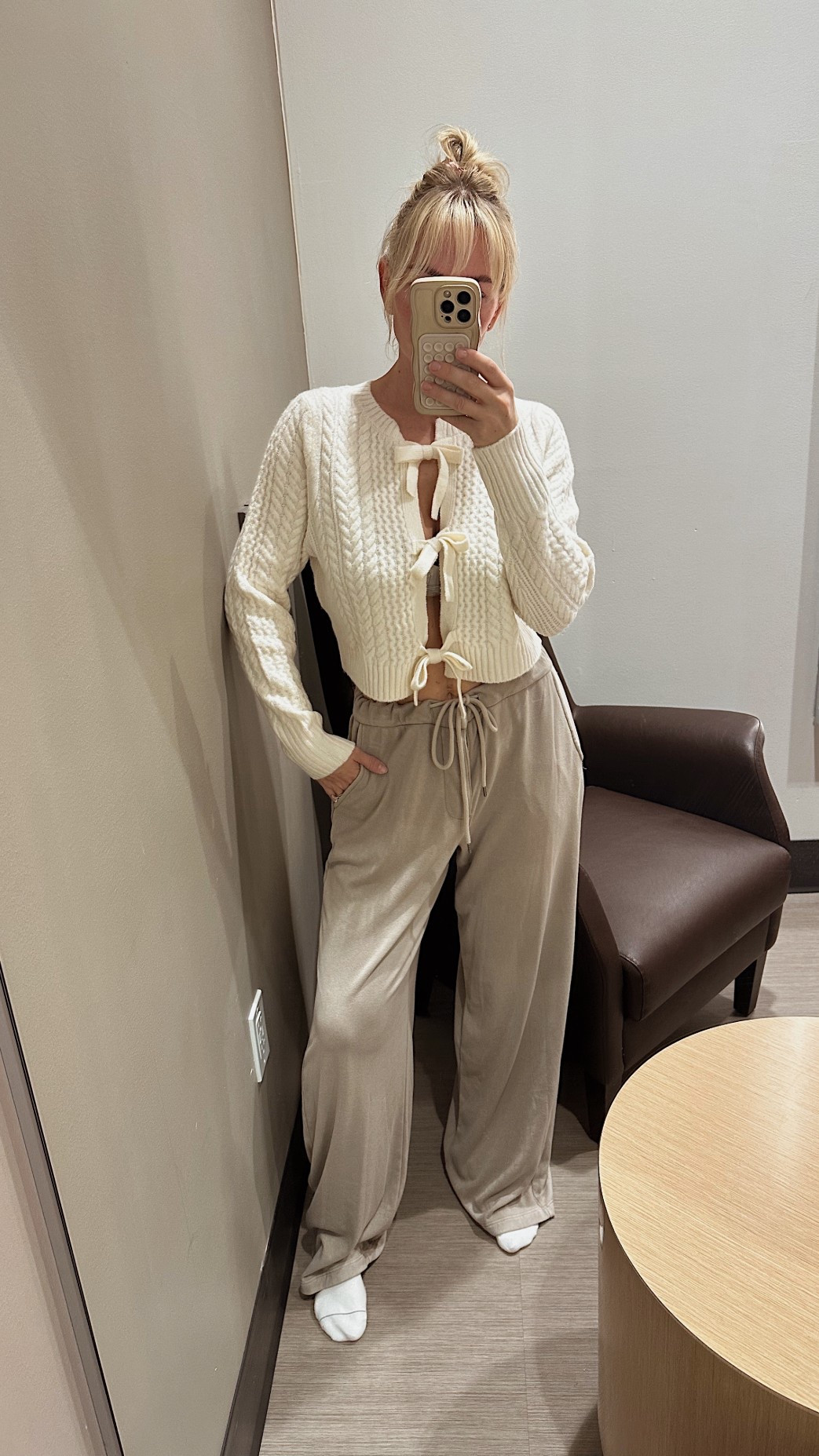 Love making loungewear cute! Wearing size S in both. Tall girl approved sweatpants also! Can’t find the sweater online yet so linked some similar options they had.

#LTKStyleTip #LTKSaleAlert #LTKTall