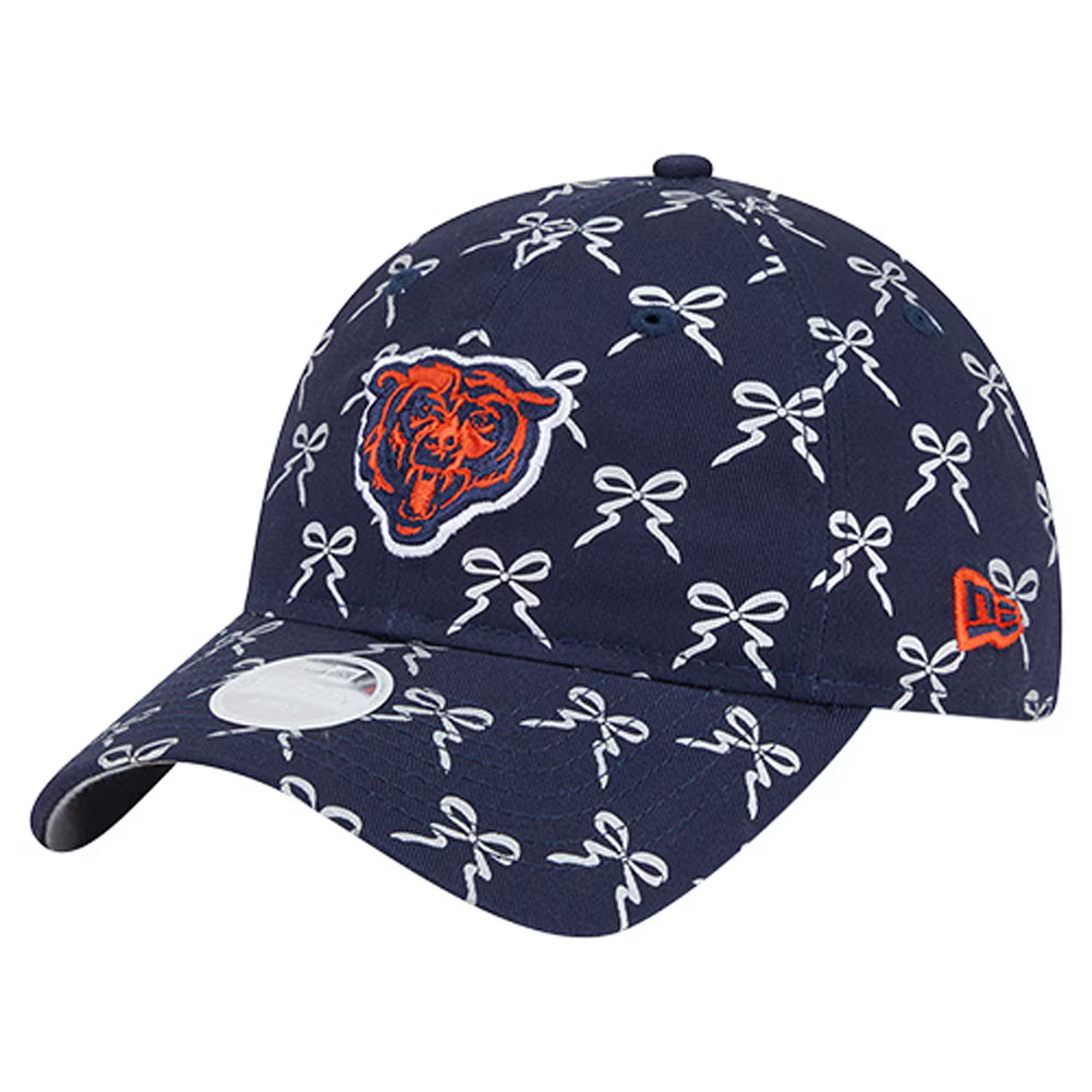 Chicago Bears New Era Women's Ribbon 9TWENTY Adjustable Hat - Navy | Fanatics