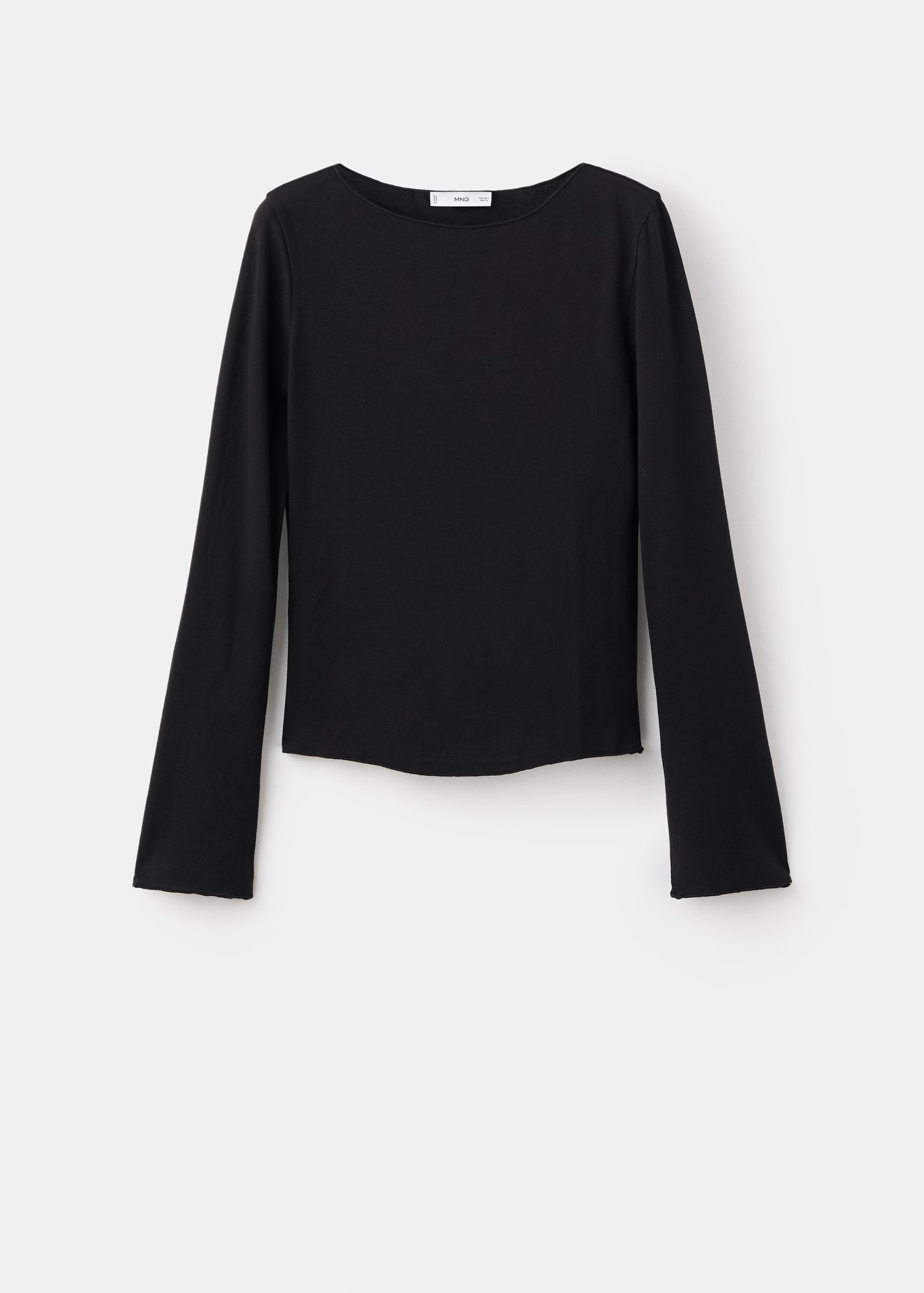 Boat neck t-shirt - Women | MANGO USA | Mango (US/MX/AU)