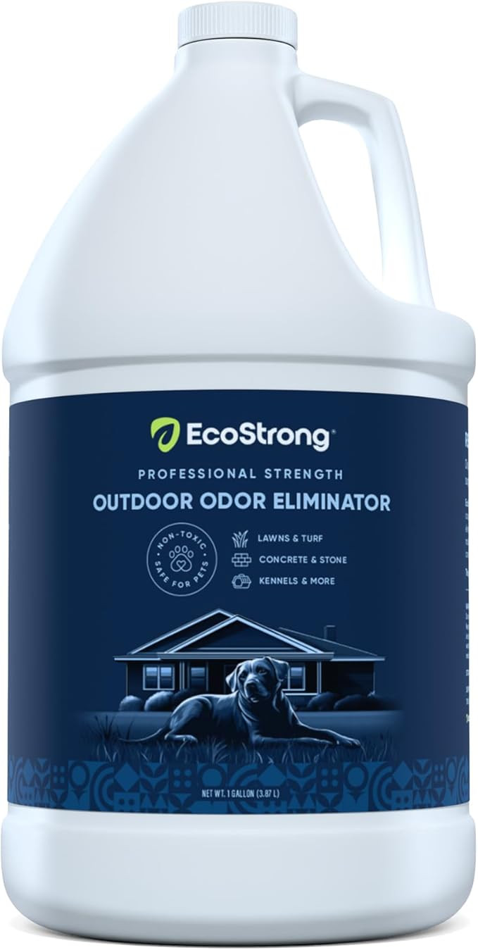 Eco Strong Outdoor Odor Eliminator Outside Dog Urine Enzyme Cleaner Powerful Pet, Cat, Animal Sce... | Amazon (US)